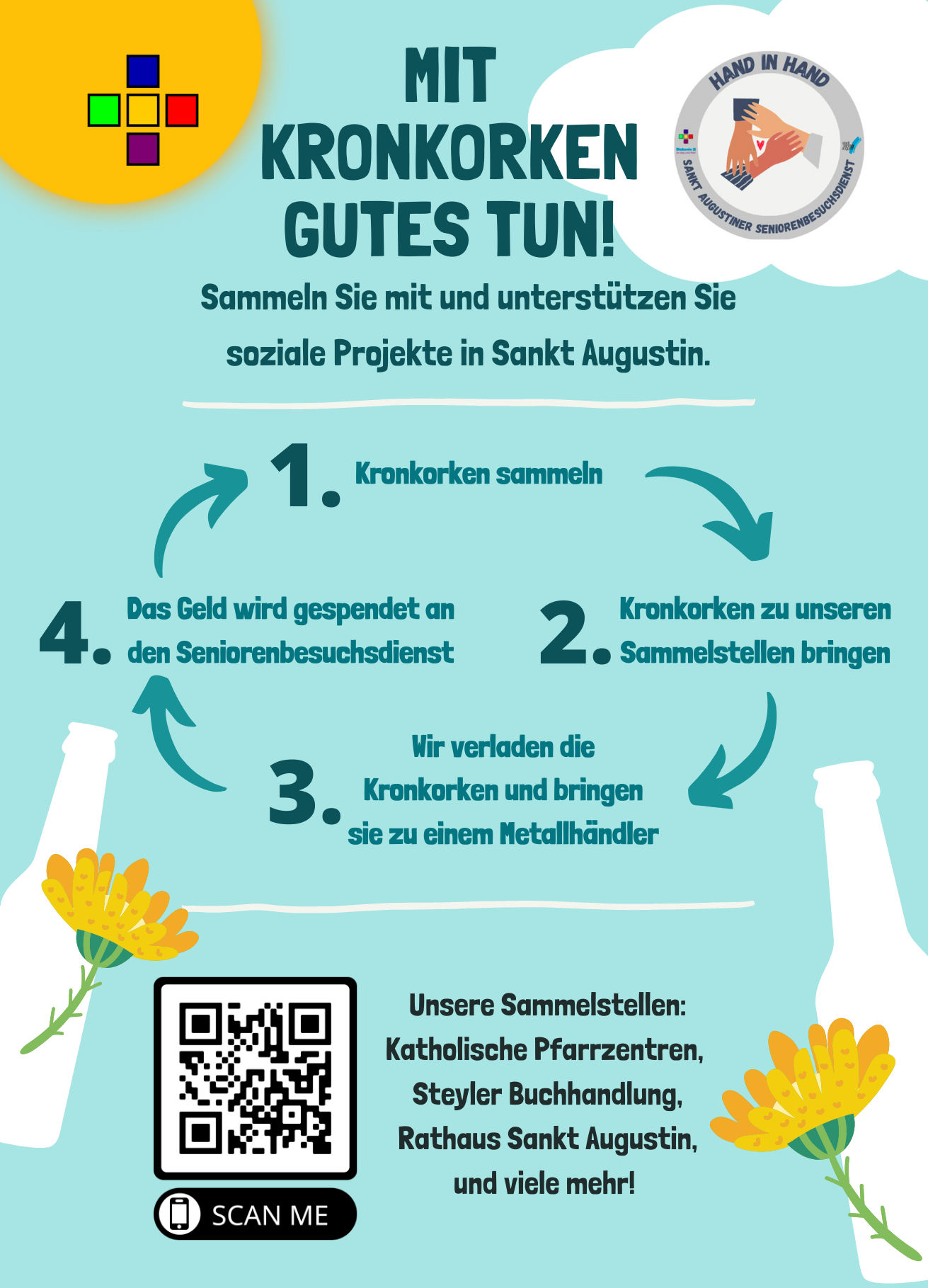 Flyer Kronkorken 2022 Katholischer Sankt Augustin