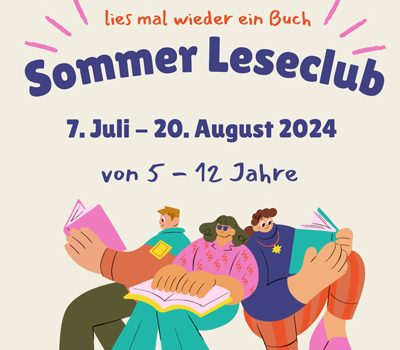 Entdecke den Sommer Leseclub in der Bücherei St. Augustinus in Menden