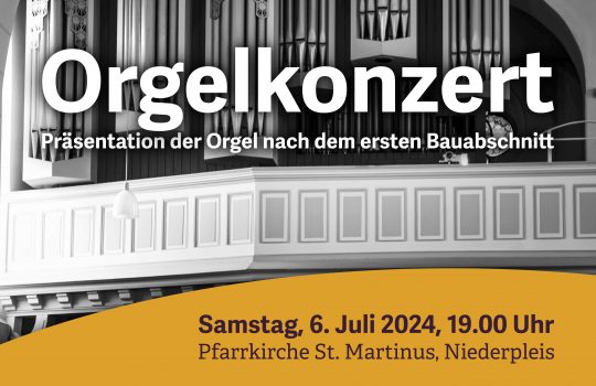 Orgelkonzert in St. Martinus