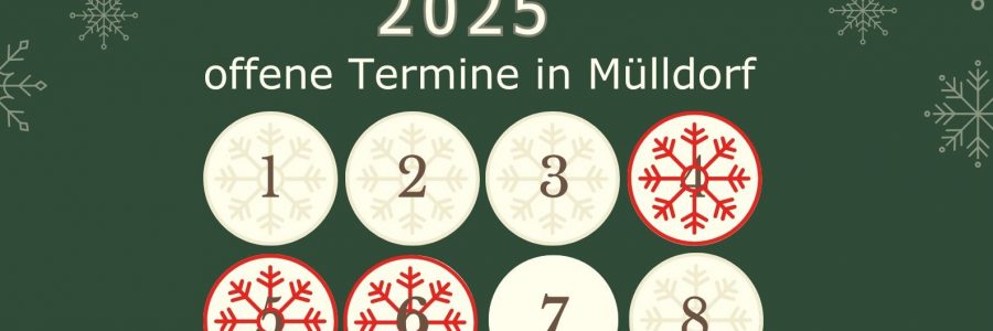 Adventsfensteraktion 2025 in Mülldorf