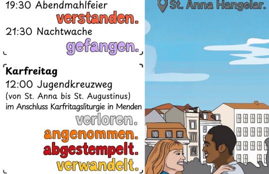 Einladung zu den Jugend-Ostertagen in Sankt Augustin