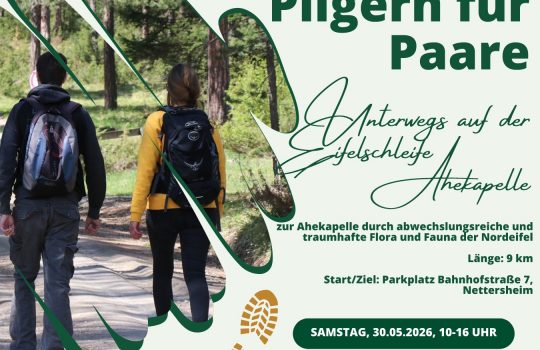 Ein Angebot für zwei: Pilgern für Paare
