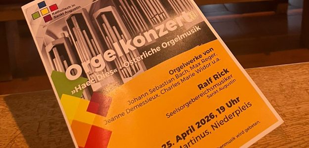 Orgelkonzert „Haec Dies“ – Österliche Orgelmusik begeisterte zahlreiche Besucher