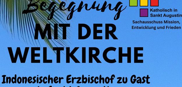 Begegnung mit der Weltkirche. Indonesischer Erzbischof zu Gast in Sankt Augustin