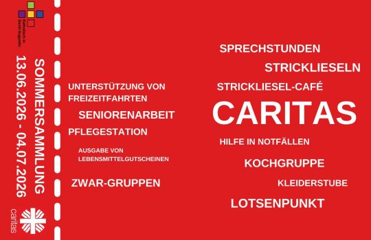Caritas Sommersammlung