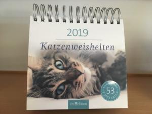 Katzenweisheiten Wochenkalender 2019